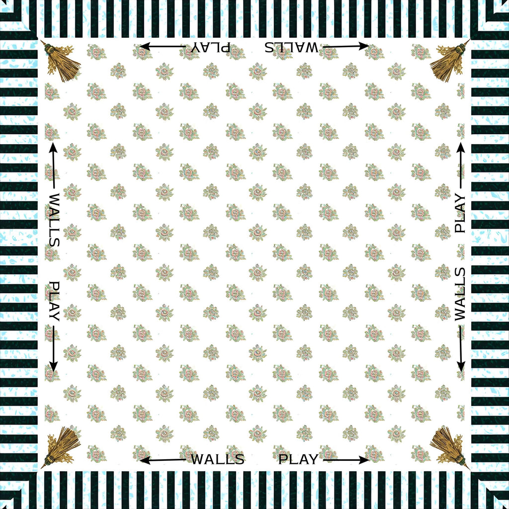 Regency Gold Tassel Mahjong Mat PRESALE