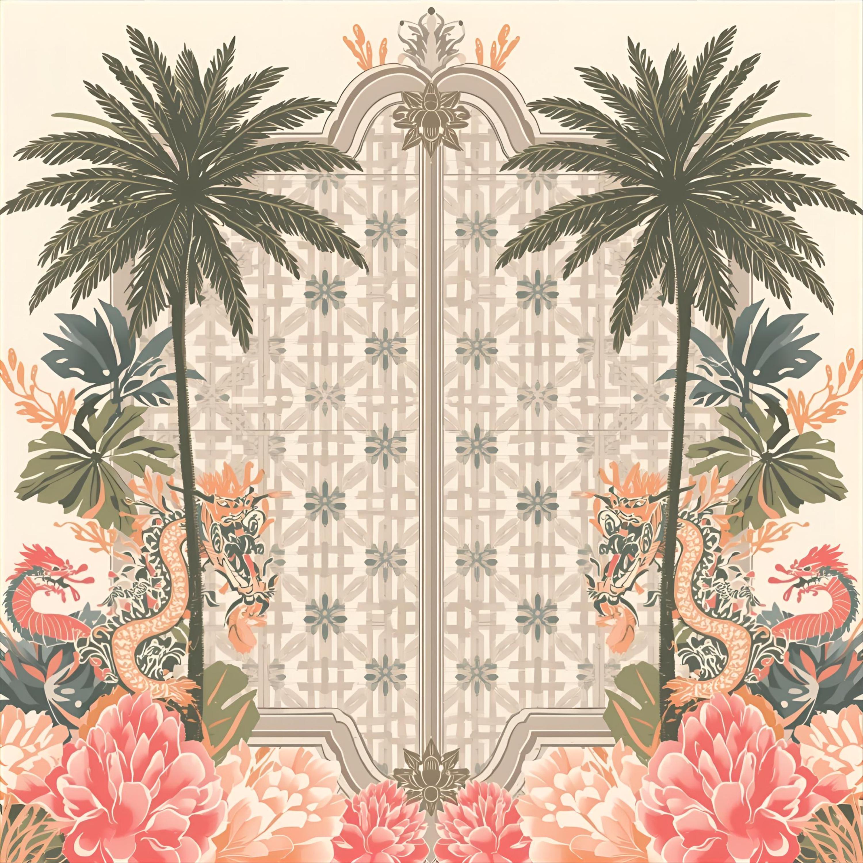 Persian Gates Mahjong Mat PRESALE