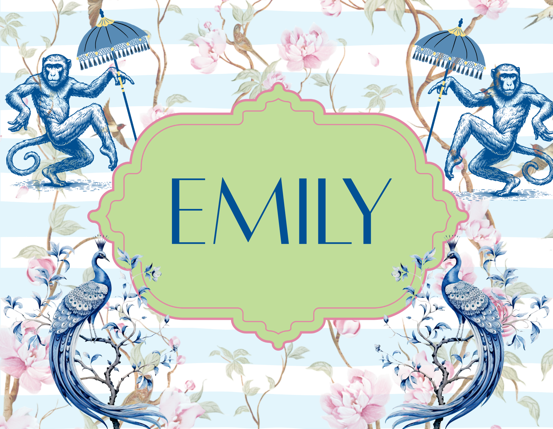 NMJL Standard Personalized Card Cover Sticker
