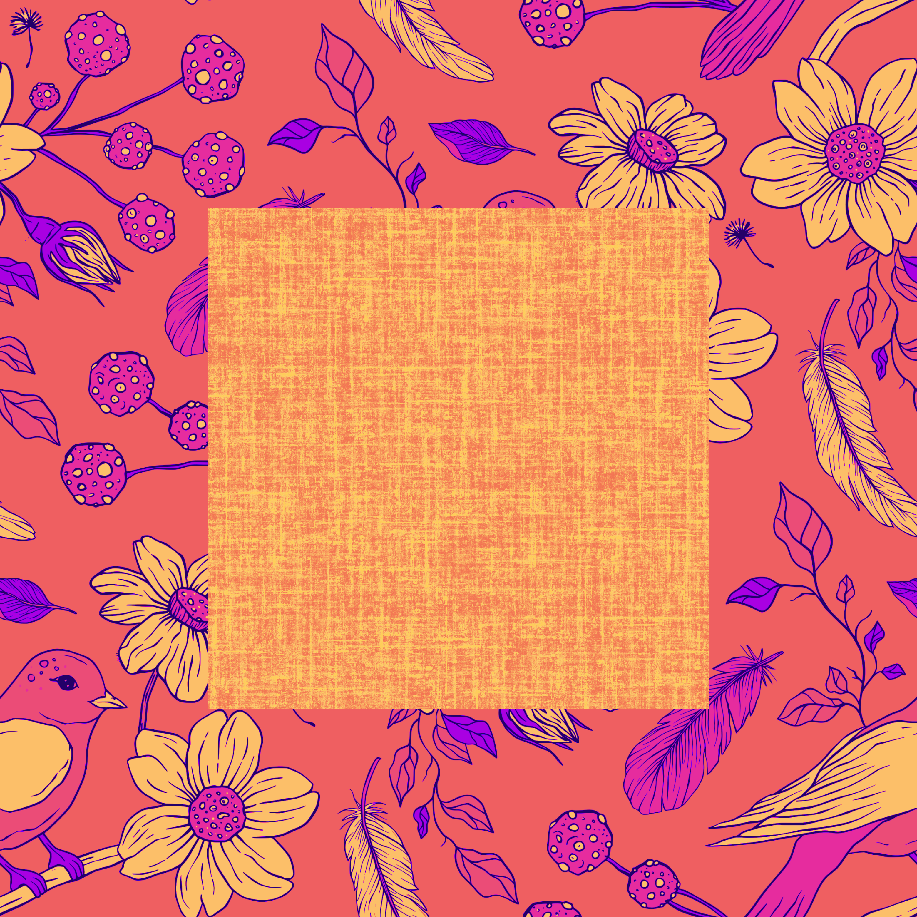 Bird on a Branch Vivid PRESALE