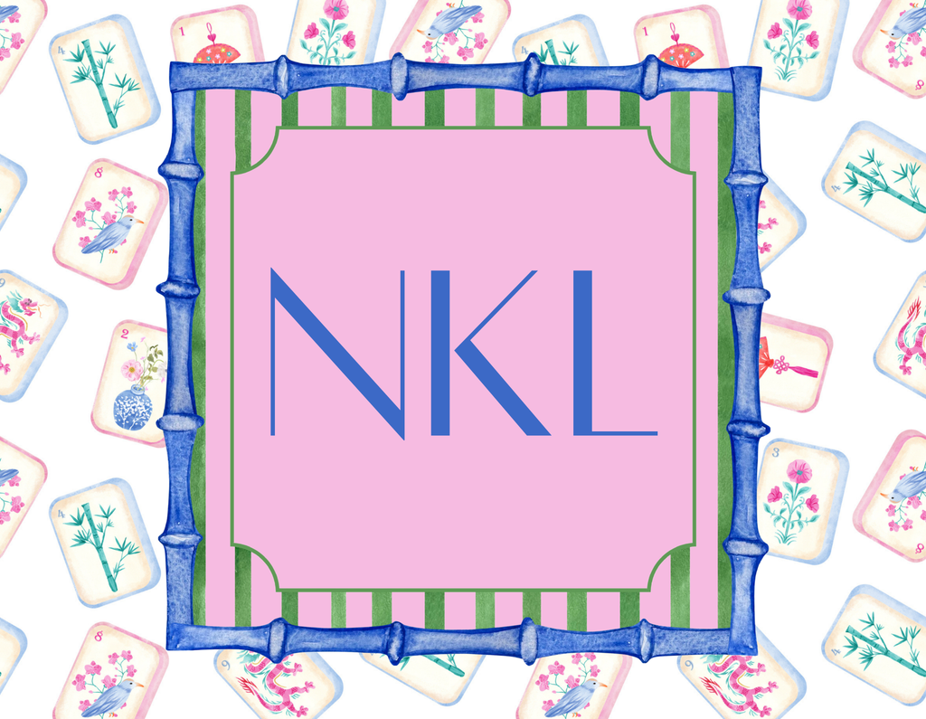 NMJL Standard Personalized Card Cover Sticker