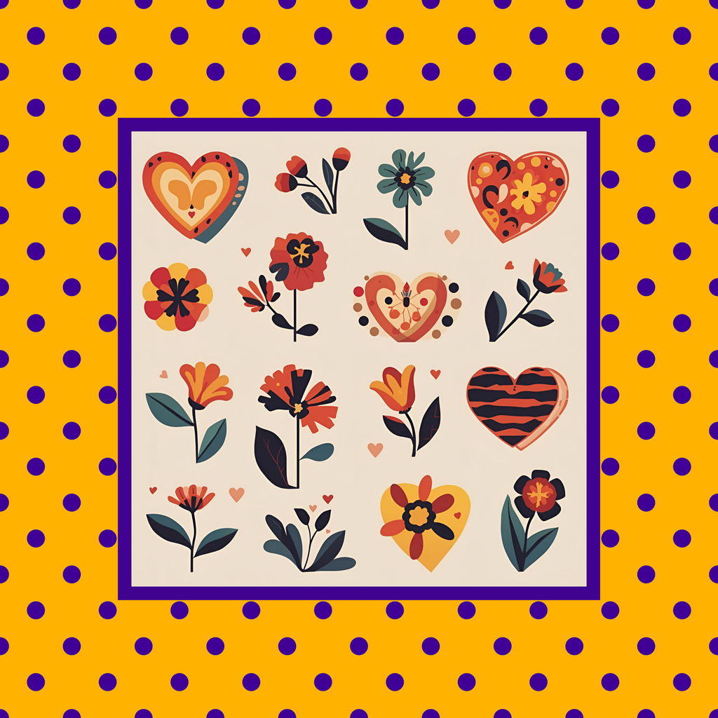 Mid-Century Modern Floral PRESALE