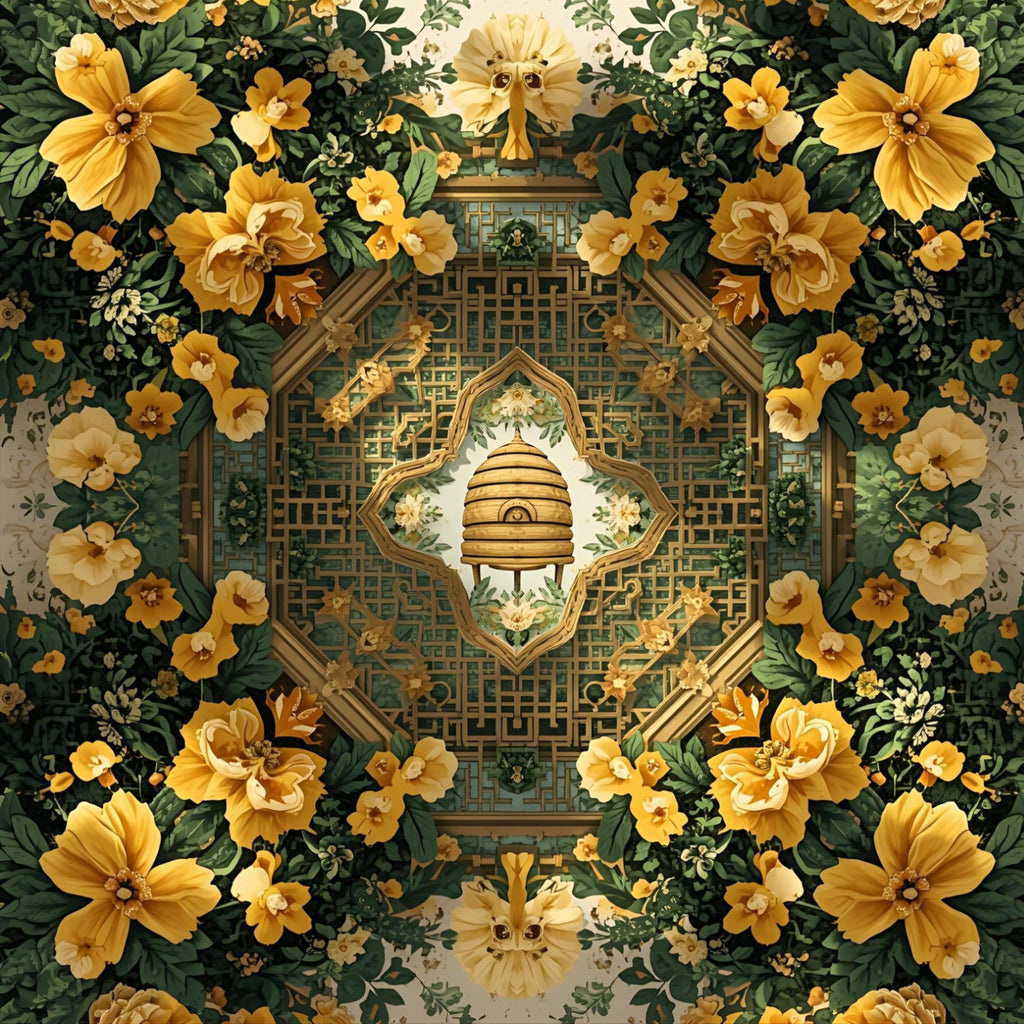 Bee Hive Mahjong Mat PRESALE