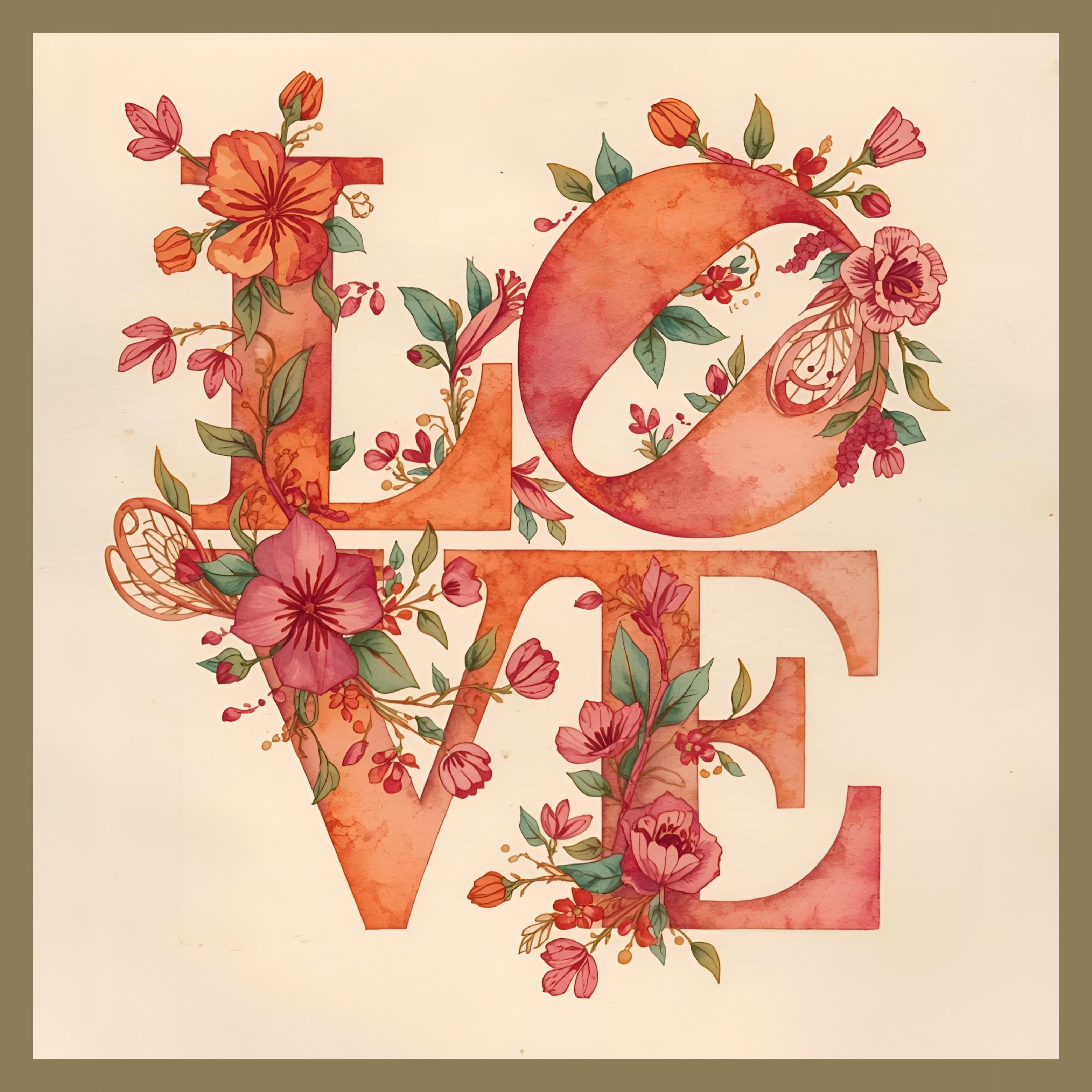 Watercolor Love PRESALE