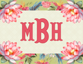 NMJL Large Personalized Card Cover Sticker