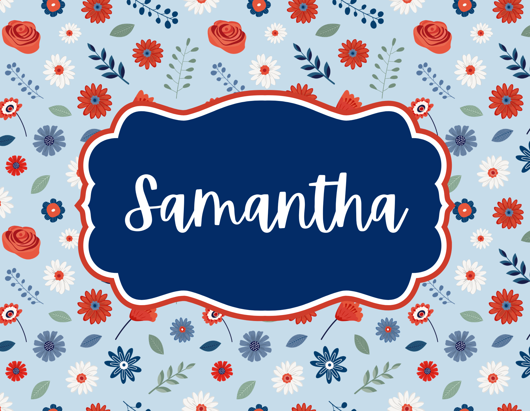NMJL Standard Personalized Card Cover Sticker