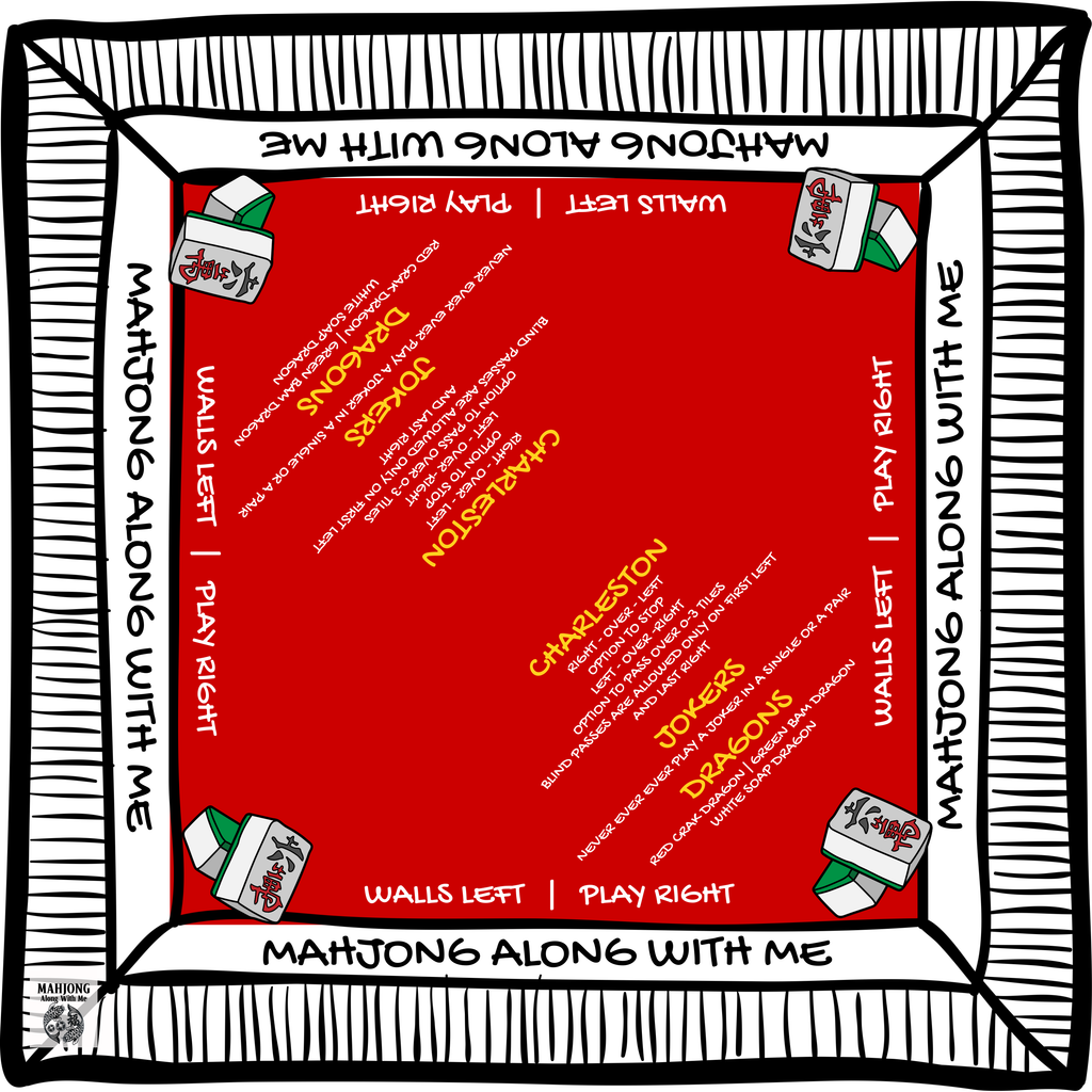 Back to Basics Mahjong Mat PRESALE