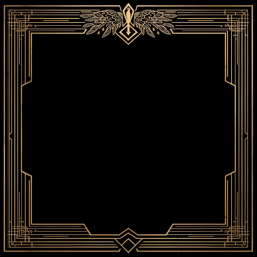 Art Deco Black IN STOCK