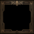 Art Deco Black IN STOCK