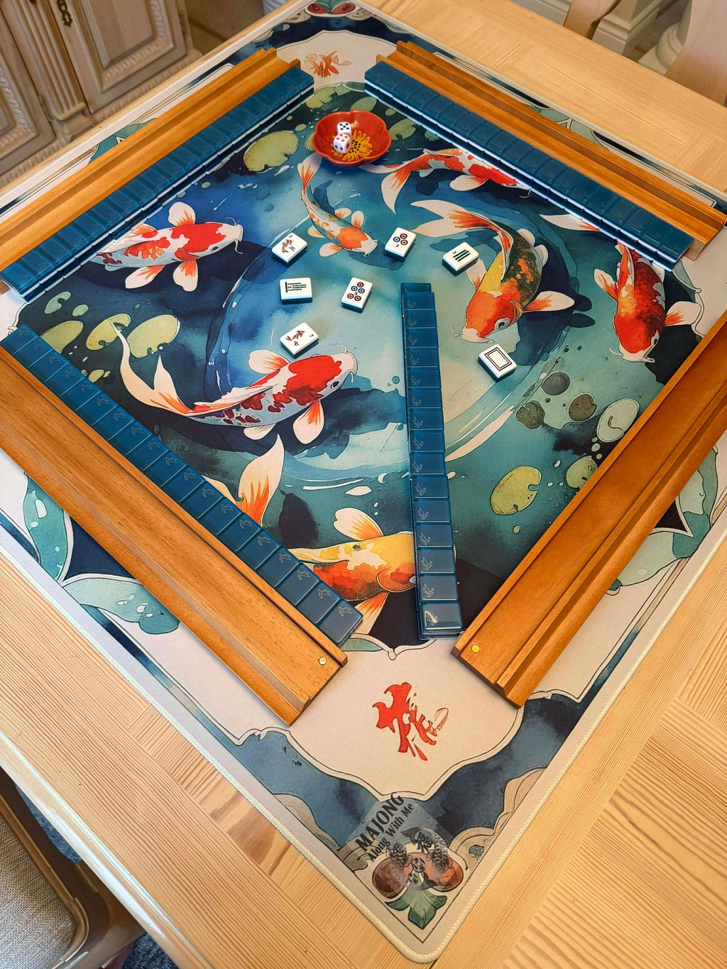 Koi Mahjong Mat COMING JANUARY 2026