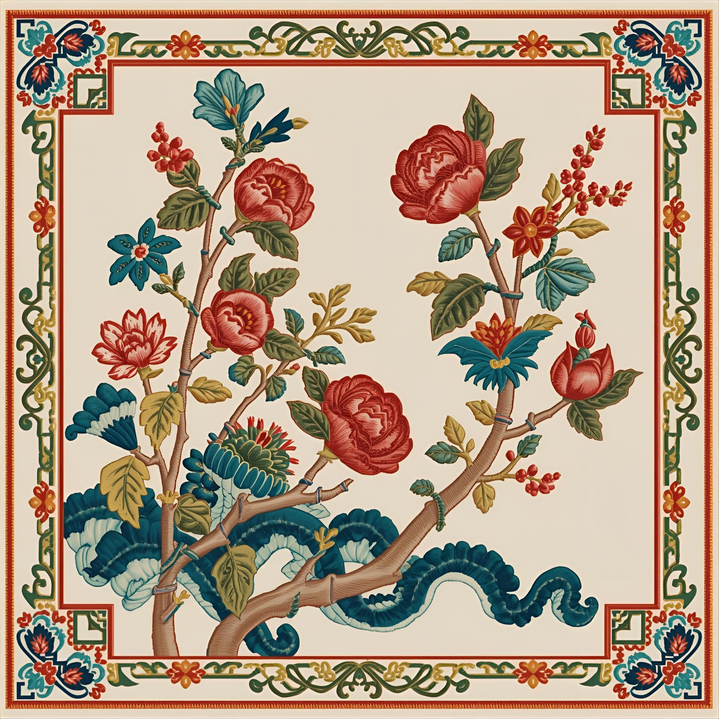 Embroidery Floral PRESALE