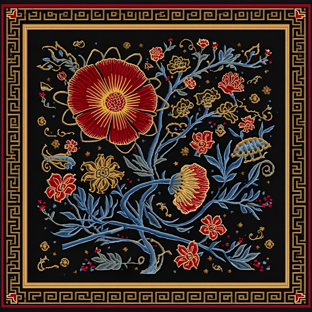 Embroidery Grand Floral PRESALE