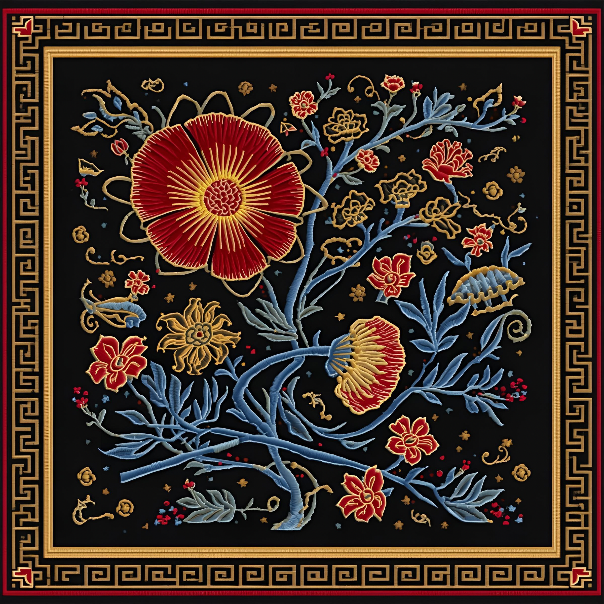 Embroidery Grand Floral PRESALE