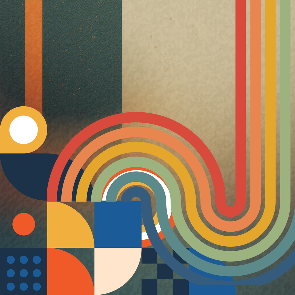 1960s Mad Men Abstract II PRESALE
