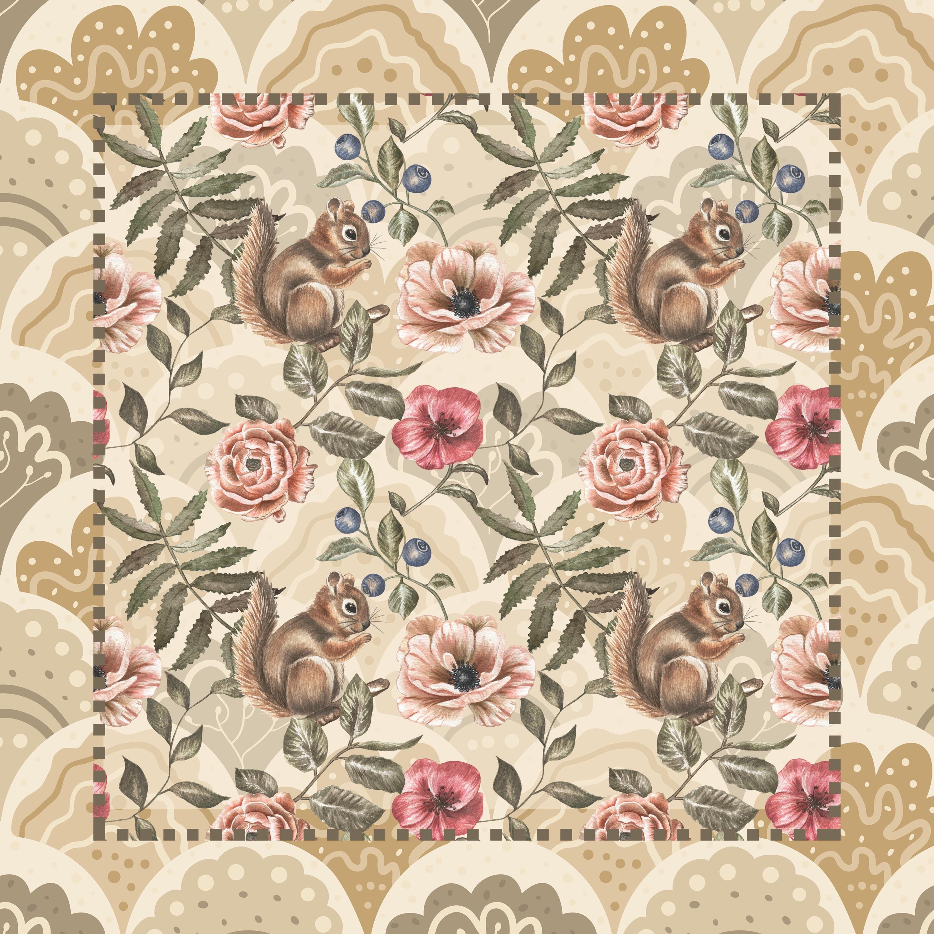 Aww Nuts Mahjong Mat PRESALE