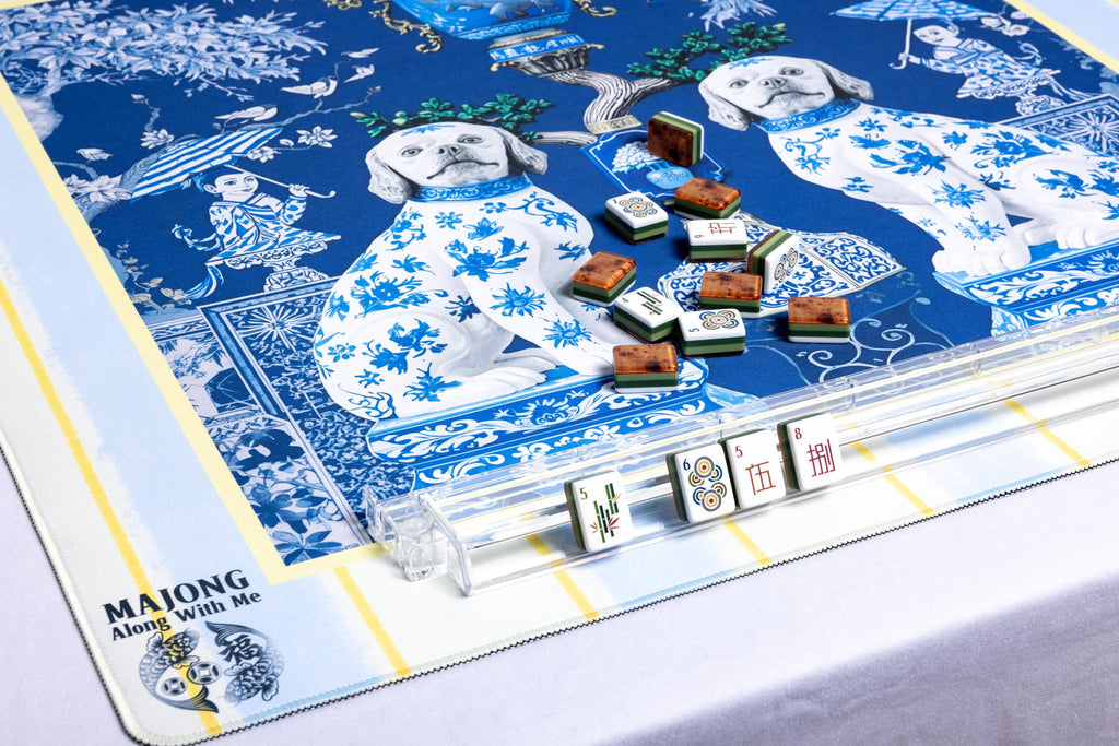 Staffordshire Chinoiserie Mahjong Mat PRESALE