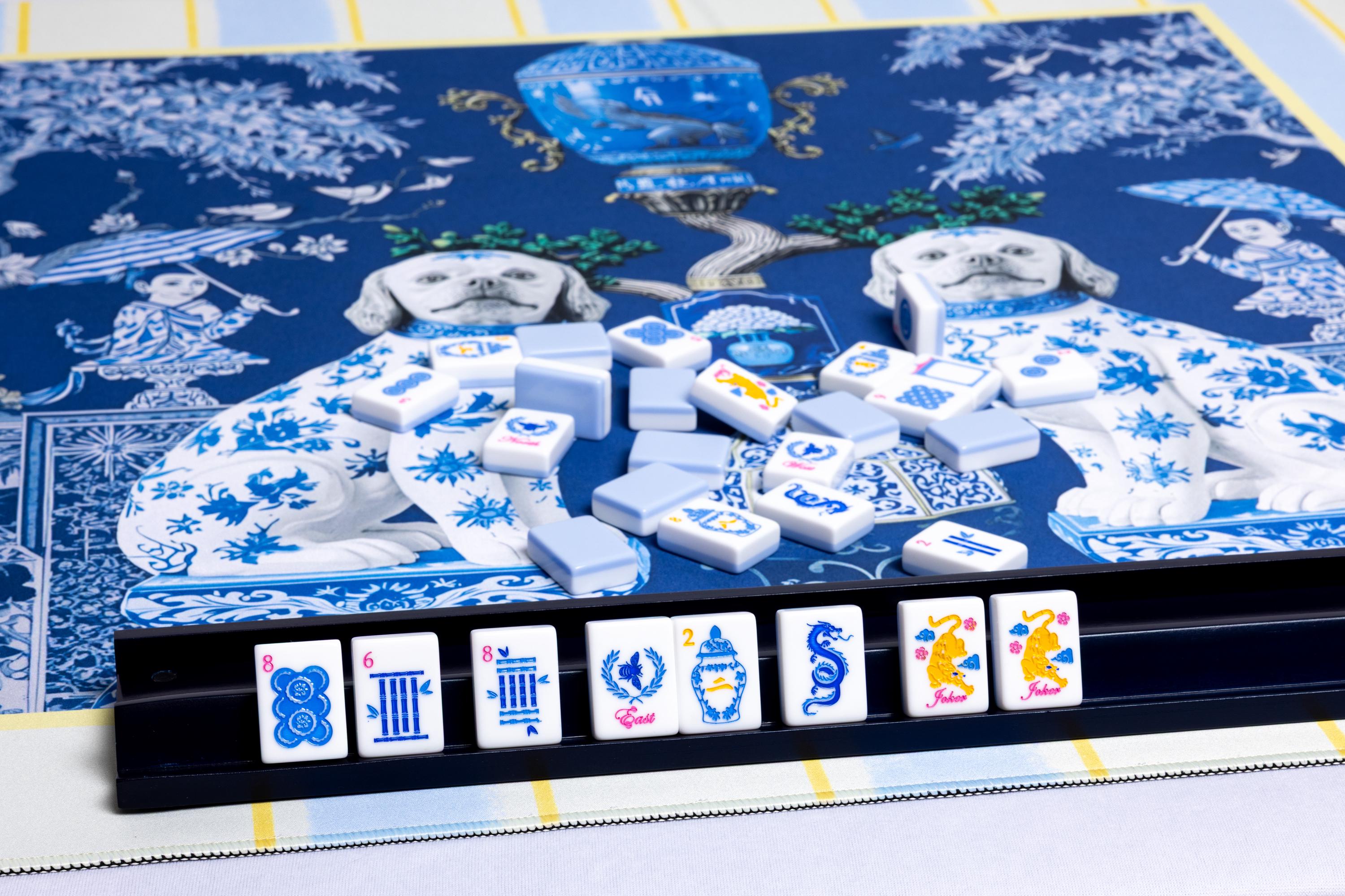 Staffordshire Chinoiserie Mahjong Mat PRESALE