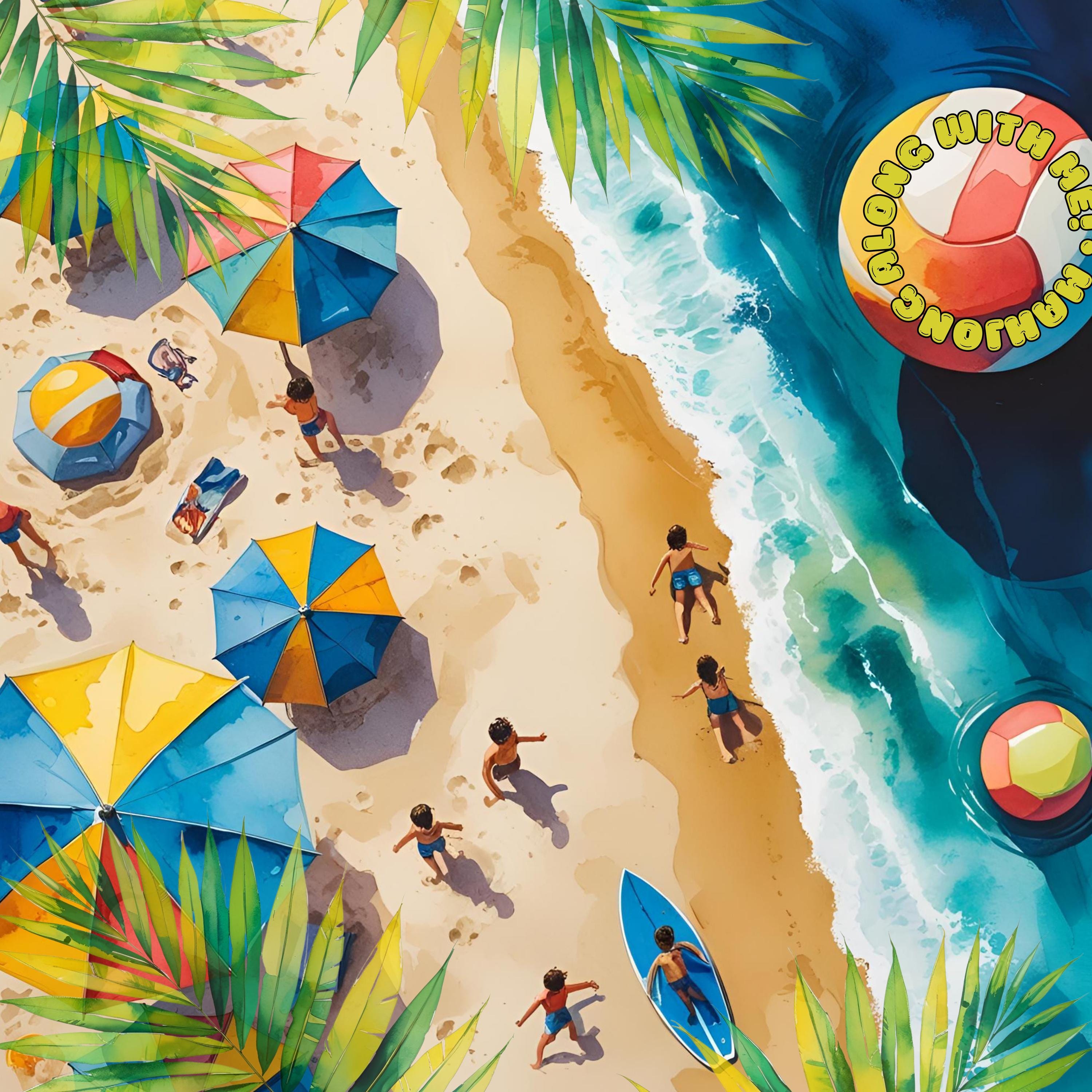 Catch a Wave Mahjong Mat PRESALE