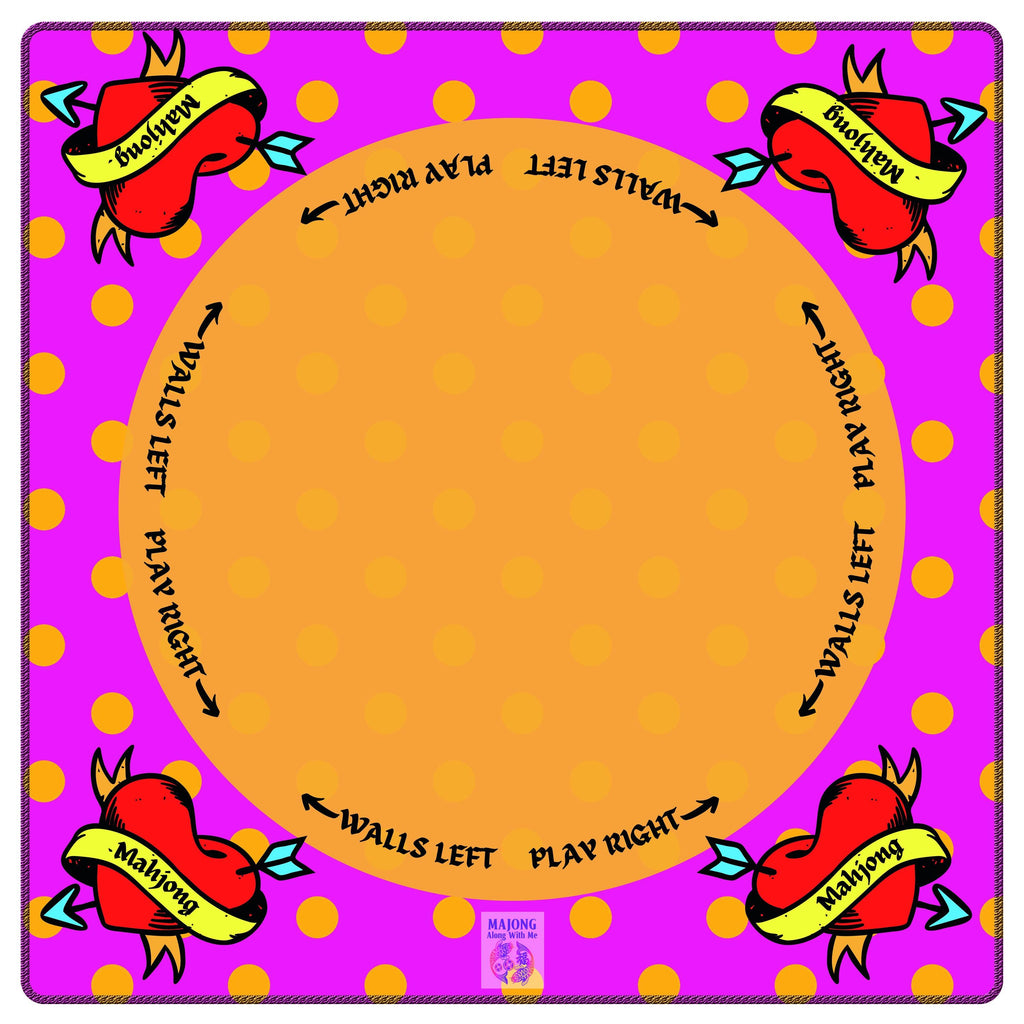 Rockabilly Mahjong  Mahjong Mat PRESALE